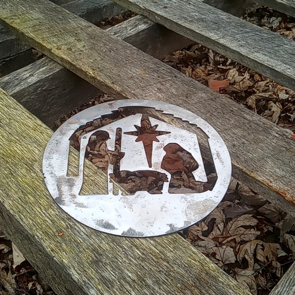 Manger scene